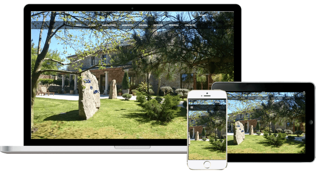 Página web casa rural