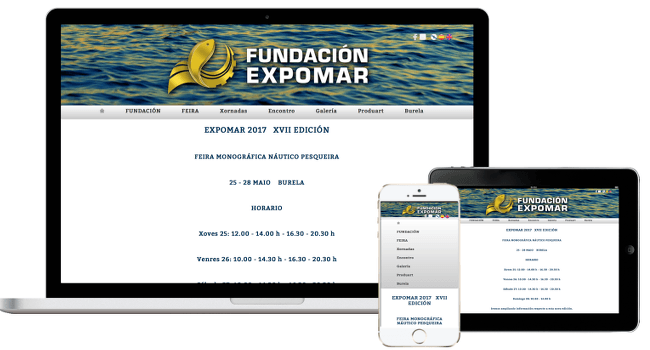 Página web fundación